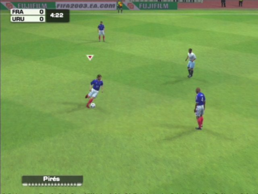 Gameplay screenshot for FIFA Soccer 2003