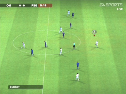 Gameplay screenshot for FIFA Soccer 2004
