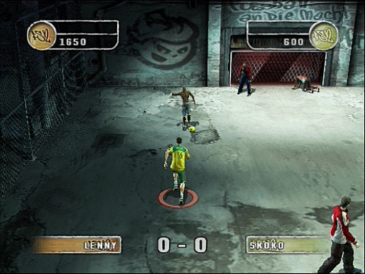 Gameplay screenshot for FIFA Street 2