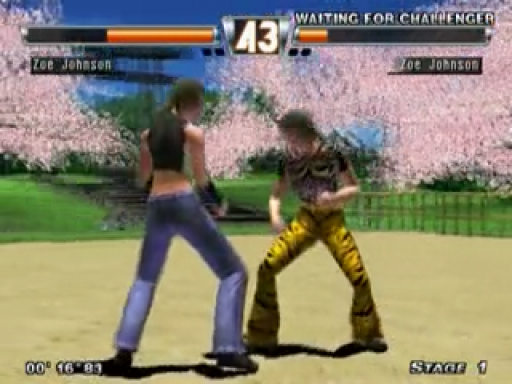 Gameplay screenshot for Fighter Maker 2
