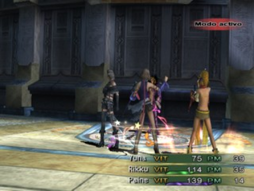 Gameplay screenshot for Final Fantasy X-2