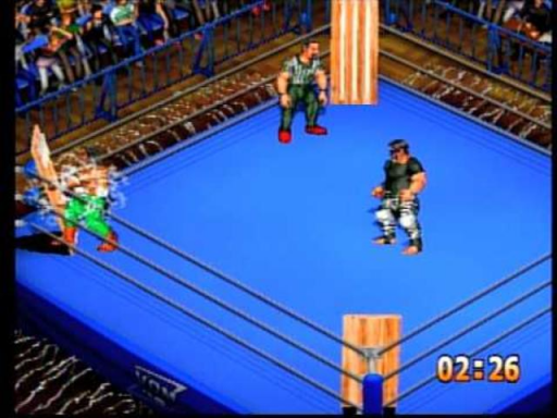 Gameplay screenshot for Fire Pro Wrestling Z