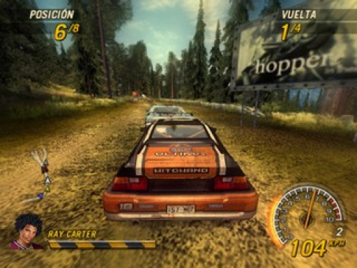 Gameplay screenshot for FlatOut 2