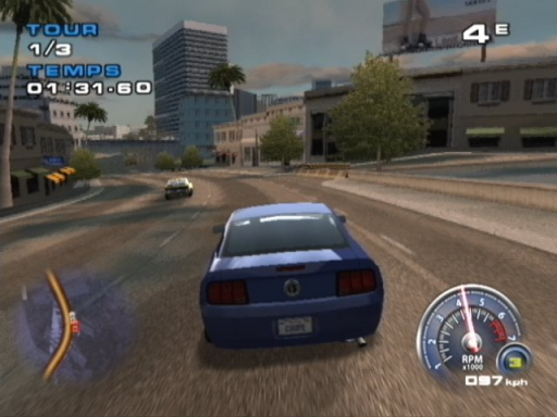 Gameplay screenshot for Ford Mustang: The Legend Lives