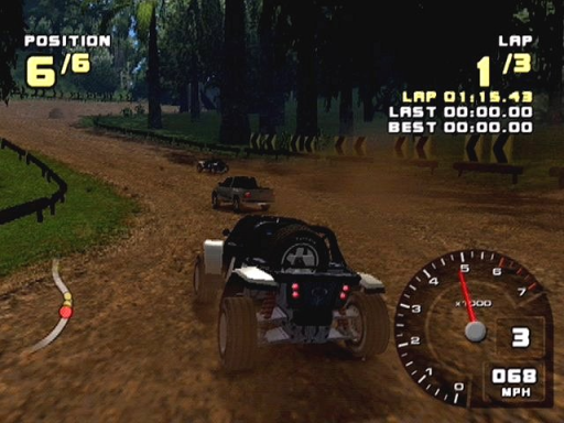 Gameplay screenshot for Ford Racing 2