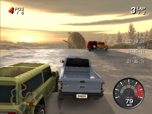 Gameplay screenshot for Ford Racing: Off Road