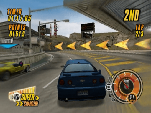 Gameplay screenshot for Ford vs. Chevy