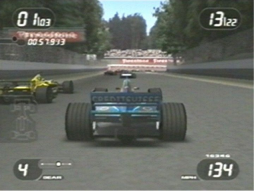 Gameplay screenshot for Formula One 2001