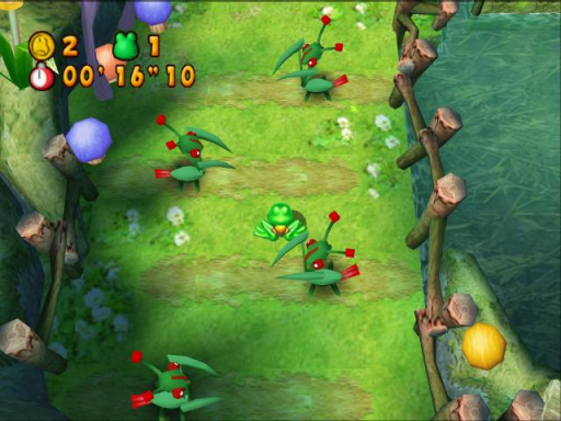 Gameplay screenshot for Frogger's Adventures: The Rescue