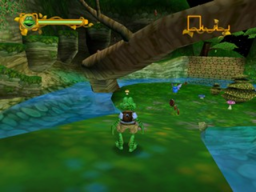 Gameplay screenshot for Frogger: The Great Quest