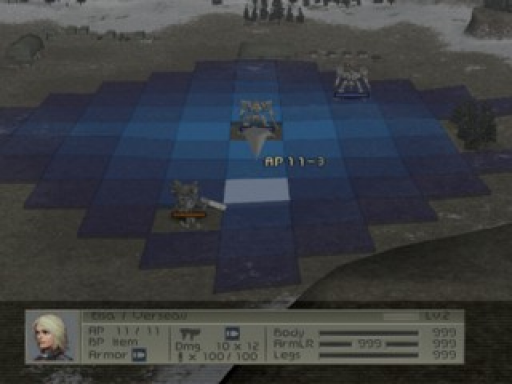 Gameplay screenshot for Front Mission 4