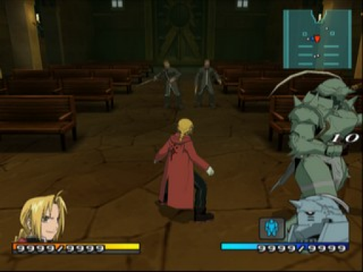 Gameplay screenshot for Fullmetal Alchemist 2: Curse of the Crimson Elixir
