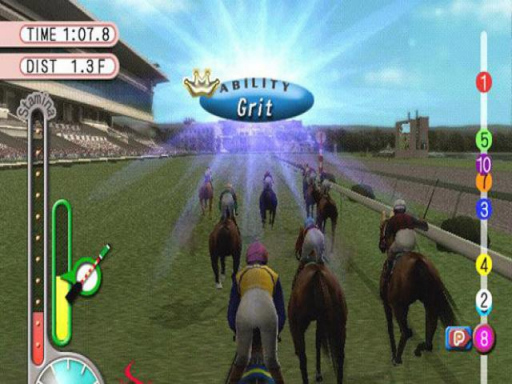 Gameplay screenshot for Gallop Racer 2003: A New Breed