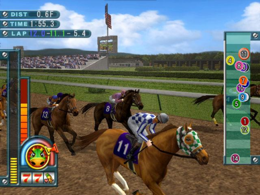 Gameplay screenshot for Gallop Racer 2004