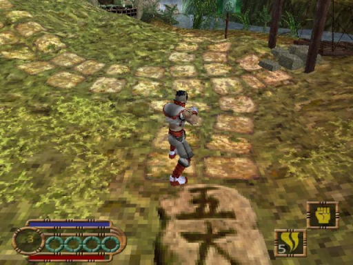 Gameplay screenshot for Godai: Elemental Force