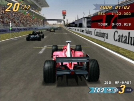 Gameplay screenshot for Grand Prix Challenge