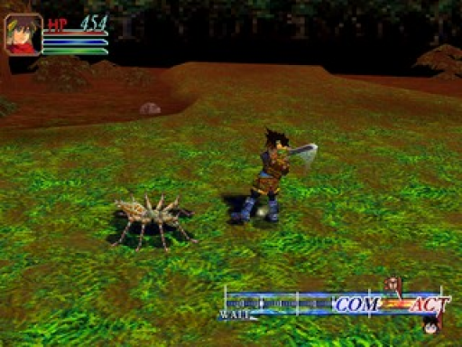 Gameplay screenshot for Grandia II