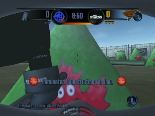 Gameplay screenshot for Greg Hastings Tournament Paintball Max'd