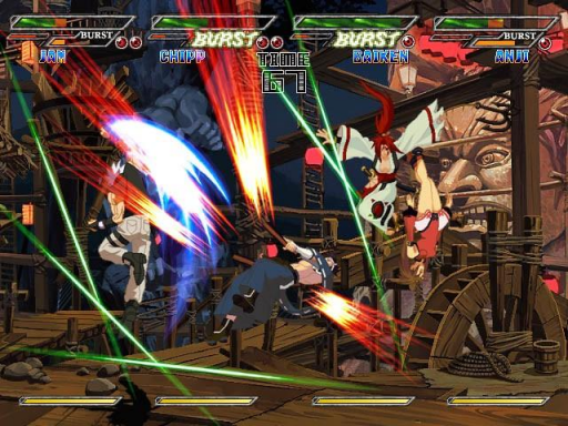 Gameplay screenshot for Guilty Gear Isuka