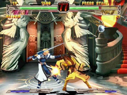 Gameplay screenshot for Guilty Gear X