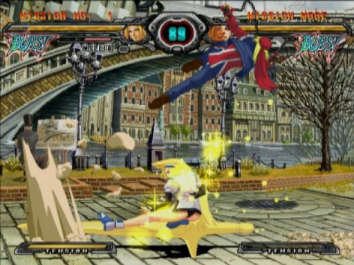 Gameplay screenshot for Guilty Gear XX Accent Core Plus