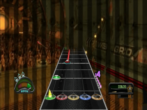 Gameplay screenshot for Guitar Hero 5