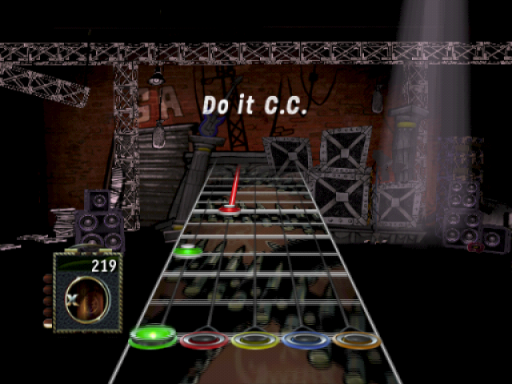 Gameplay screenshot for Guitar Hero III: Legends of Rock