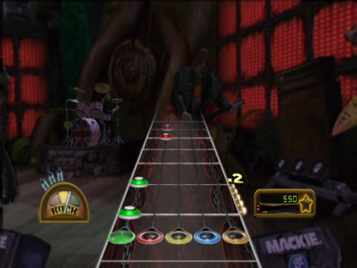 Gameplay screenshot for Guitar Hero: Smash Hits