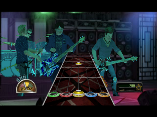 Gameplay screenshot for Guitar Hero: Van Halen