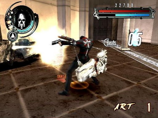 Gameplay screenshot for Gungrave: Overdose