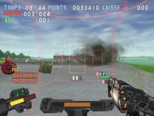 Gameplay screenshot for GunGriffon Blaze