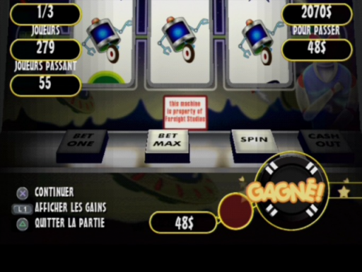 Gameplay screenshot for Hard Rock Casino