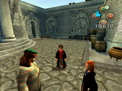 Gameplay screenshot for Harry Potter and The Chamber of Secrets
