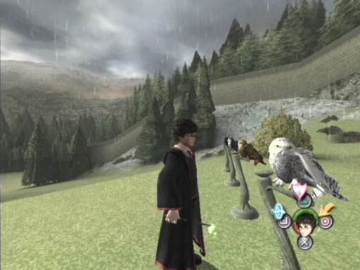Gameplay screenshot for Harry Potter and the Prisoner of Azkaban