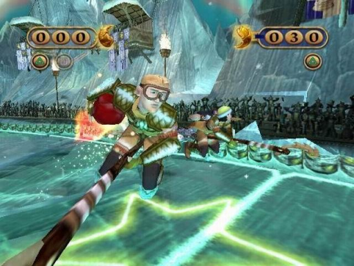 Gameplay screenshot for Harry Potter: Quidditch World Cup