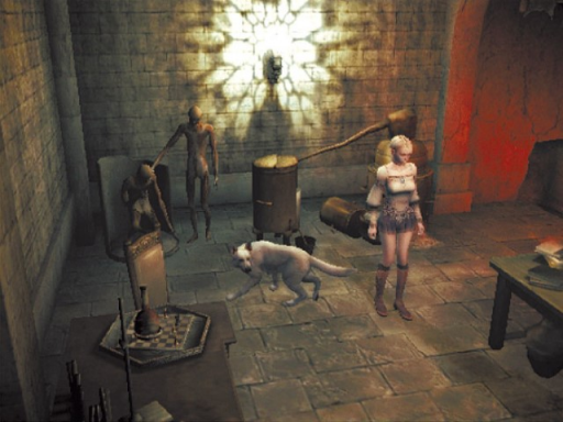 Gameplay screenshot for Haunting Ground