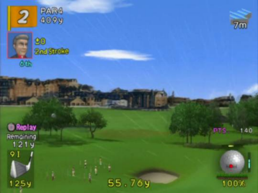 Gameplay screenshot for Hot Shots Golf 3