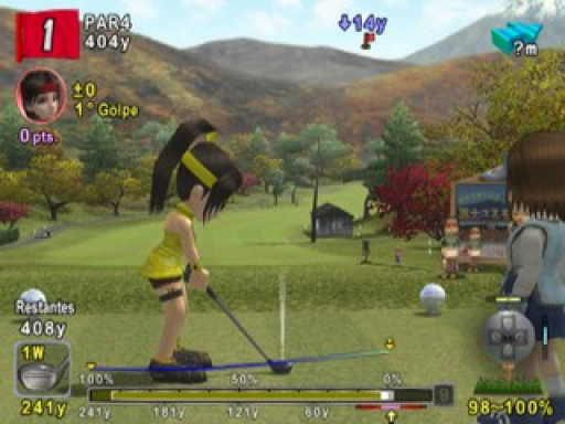 Gameplay screenshot for Hot Shots Golf Fore!