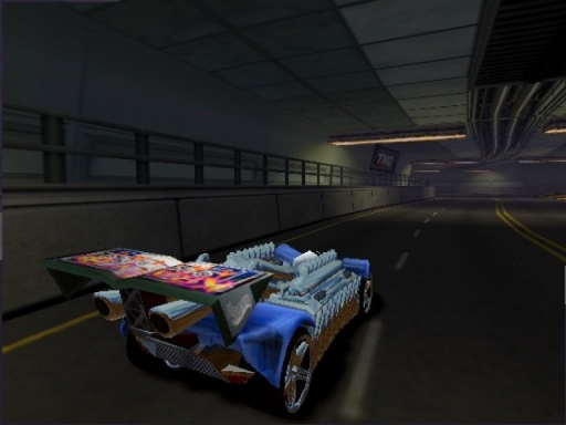 Gameplay screenshot for Hot Wheels: Velocity X - Maximum Justice