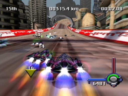 Gameplay screenshot for HSX: HyperSonic.Xtreme