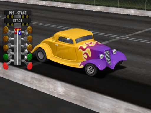 Gameplay screenshot for IHRA Drag Racing 2