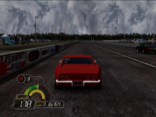 Gameplay screenshot for IHRA Drag Racing: Sportsman Edition