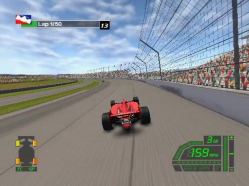 Gameplay screenshot for IndyCar Series