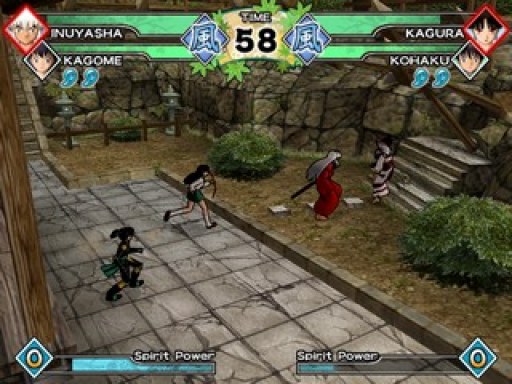Gameplay screenshot for Inuyasha: Feudal Combat