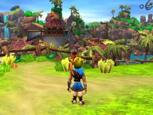 Gameplay screenshot for Jak and Daxter: The Precursor Legacy