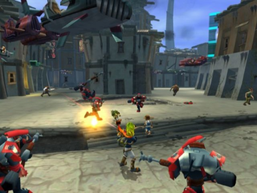 Gameplay screenshot for Jak II