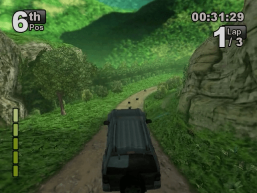 Gameplay screenshot for Jeep Thrills