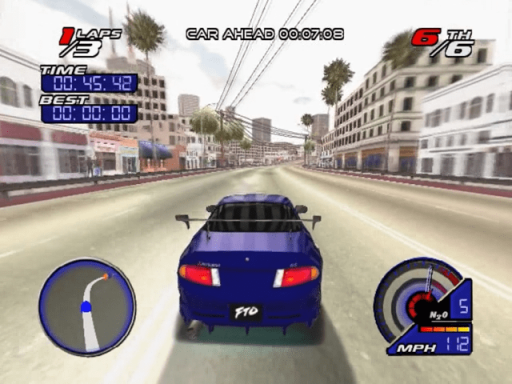 Gameplay screenshot for Juiced