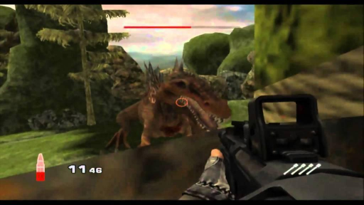 Gameplay screenshot for Jurassic: The Hunted