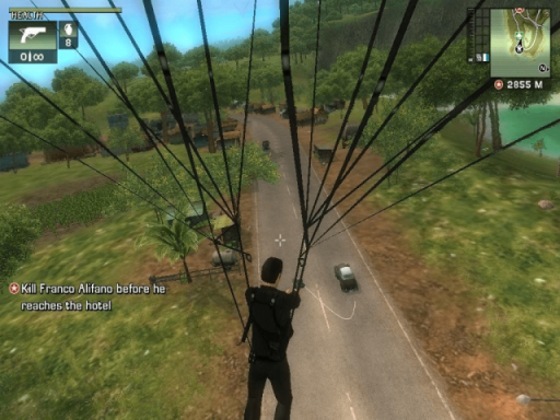 Gameplay screenshot for Just Cause
